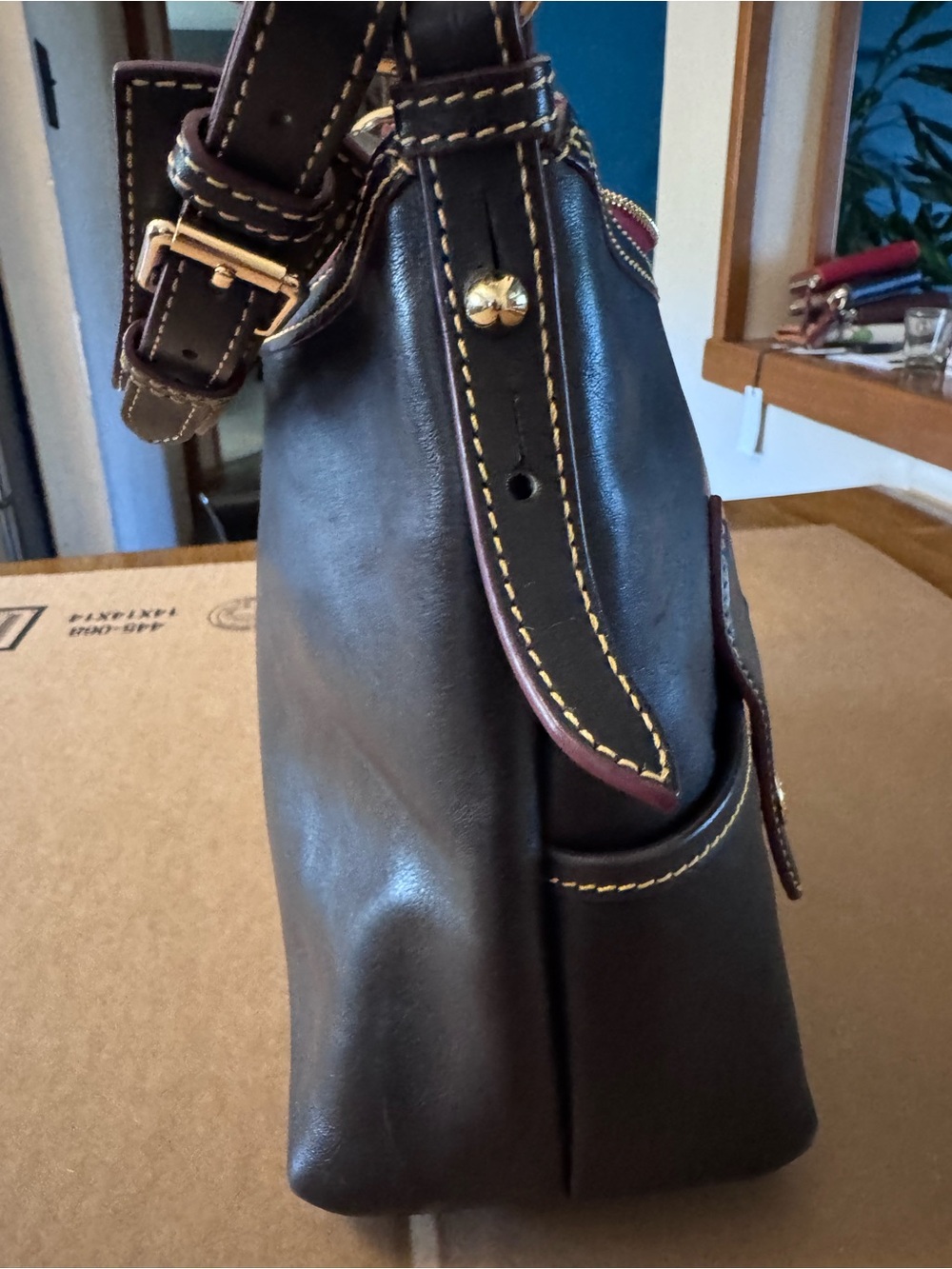 Dooney & Bourke small Lucy Hobo - Picture 4 of 5